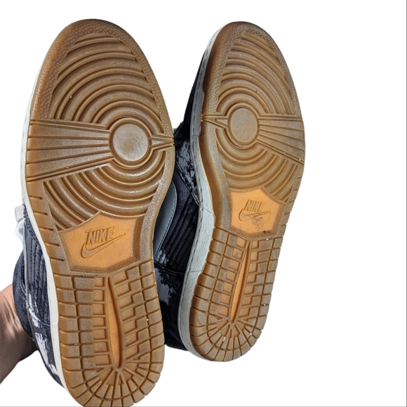 Womens Size 10 Nike Dunk Sky Hi Print Hidden Wedge Sneakers 543258 -004 - Picture 4 of 9